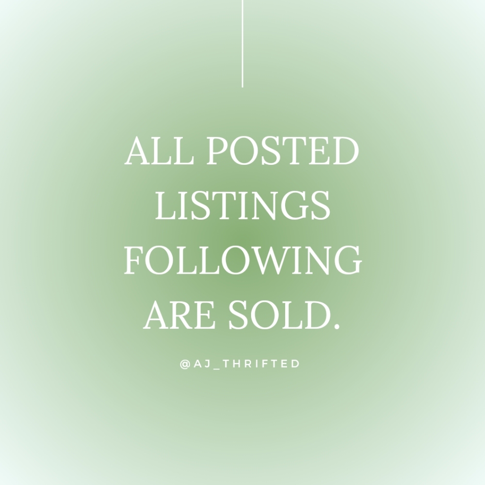 Sold Listings Below